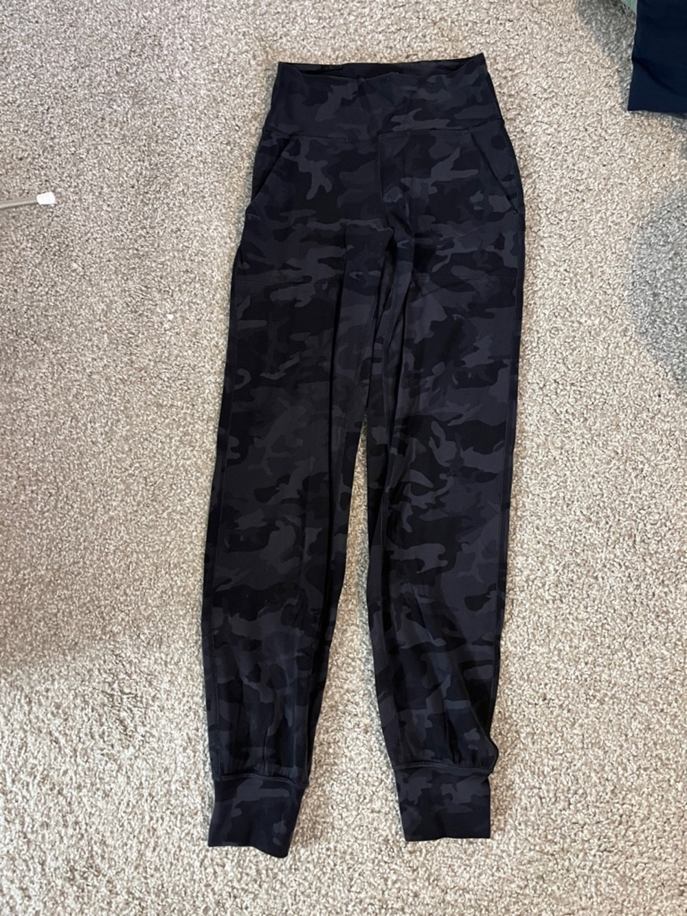 lululemon Black Camo Align joggers